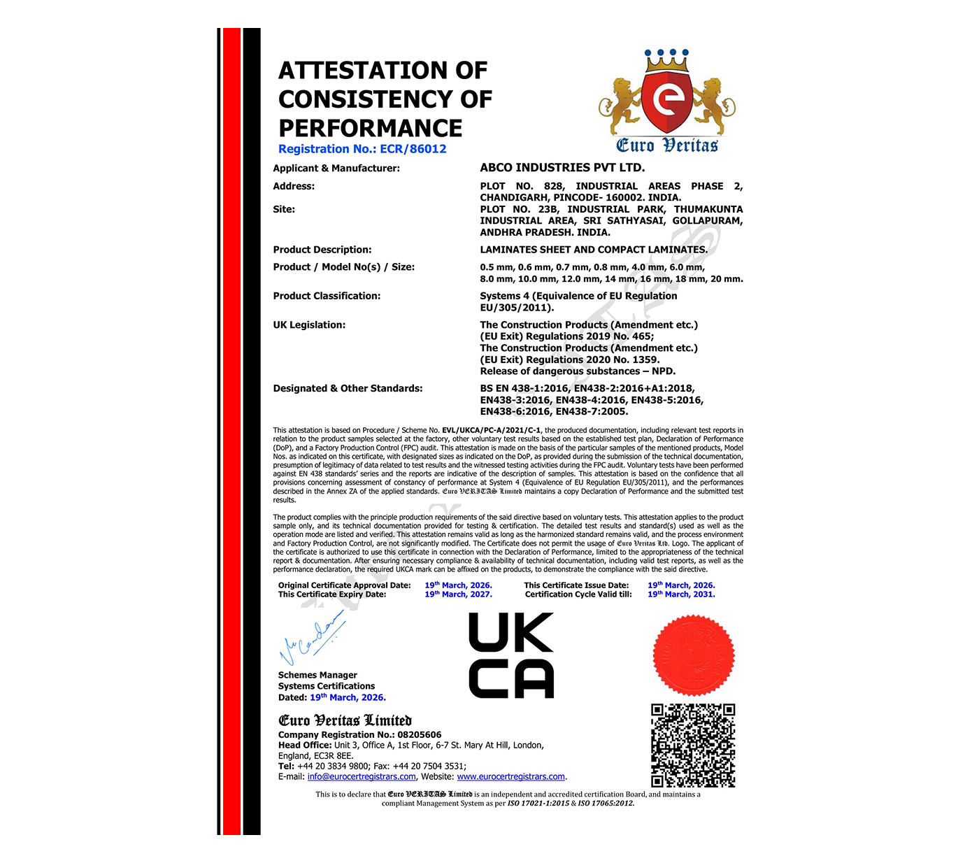 ISO 14001 Certification